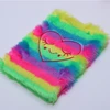 Color Change 4 Subject A5 Hardcove Journal Notebook Diary with Furry