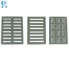 Light Weightfrp Square Mesh Pvc / Grp Plastic Walkway Grating