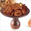 Wholesale fancy commercial wedding elegant modern round wooden buffet cake stand
