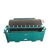 Densen customized wet drum magnetic separator for metal mine, wet type mineral processing magnetic drum separator
