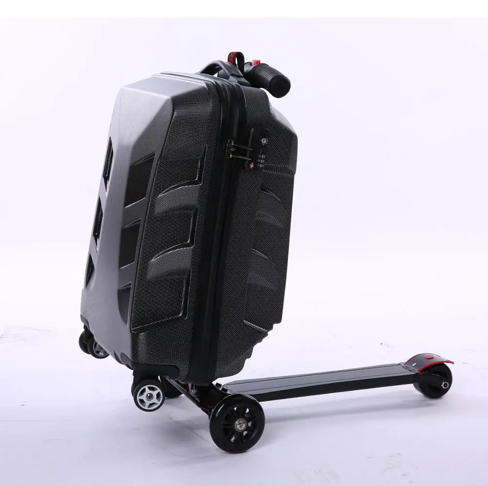 New Style Scooter Suitcase Innovative Luggage With High Quality Handle