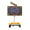 2018A Solar Power Portable LED Traffic Display Variable Message Signs VMS Trailer