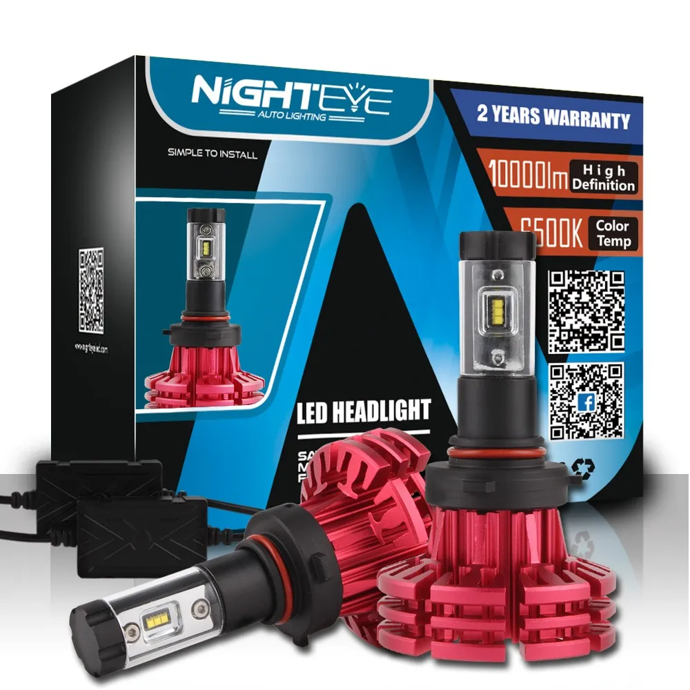 Nighteye Novsight A344-X1 3000k 6500k 8000k Promotion Headlight 9005 hb3 car led 10000lumen h4 led headlight