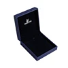 Custom ocean blue paperboard jewelry packaging box for lady's bracelets