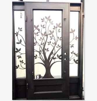 French Steel Security Entry Doors