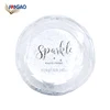Plastic glitter DIY photo frame snow globe