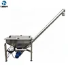 Food grade pipe auger conveyor with hopper / tube screw feeder price