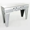 Luxury crushed diamond multi design mirrored console table