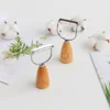 Factory cheap price fruit lightness wooden peeler with stainless steel blade