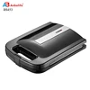 Anbolife 4 Slice Electric Sandwich Press Panel/Grill Panini/Waffle Sandwich Maker With Stainless Steel Cover