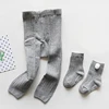 2019 Wholesale Custom Ribbed Baby Socks Set Cotton Winter Double Needle Baby Children Pantyhose Tights