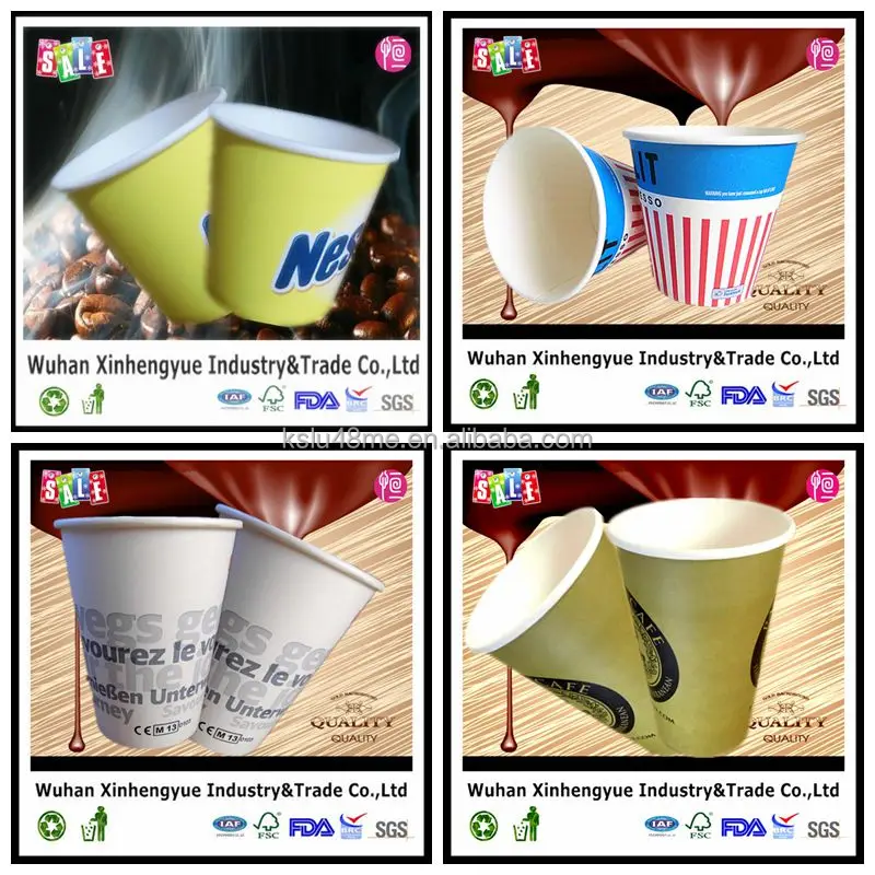 7oz Disposable Paper Cups Supplier Manila For Coffee/tea/juice/soda(fda