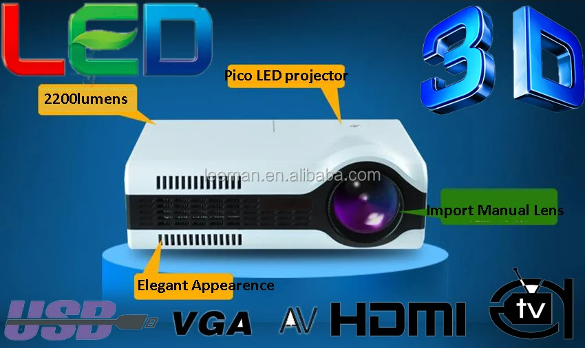 projector with tft lcd free sample