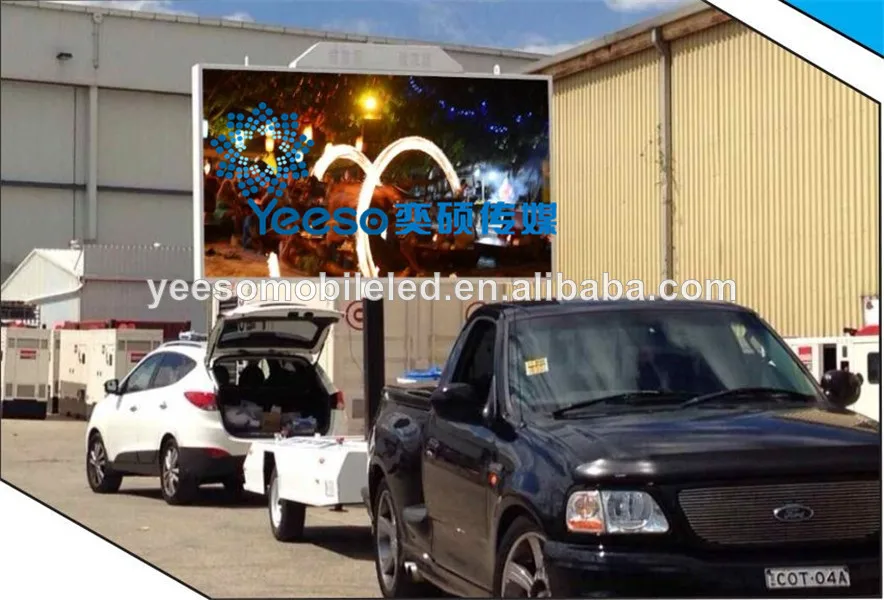 Mobile Led Screen,Digital Outdoor Billboard Trailer For Sale Buy