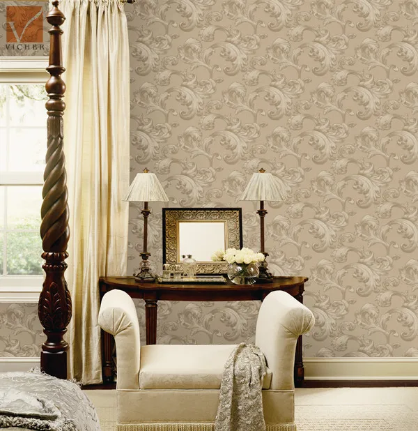 Geprägt Schwere Pvc-tapete Italienisches Design Tapeten Für ... Geprägt Schwere Pvc-tapete Italienisches Design Tapeten Für ...
