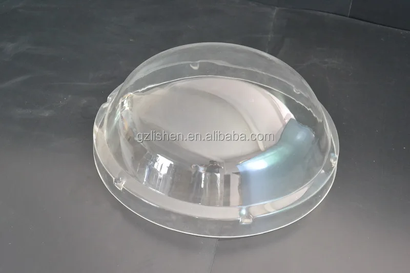 Polycarbonate Outdoor Round Plastic Ceiling Light Covers Lamp