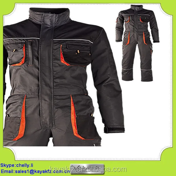 Cotton Reflective Work Uniforms For Electrical Department Workers - Buy