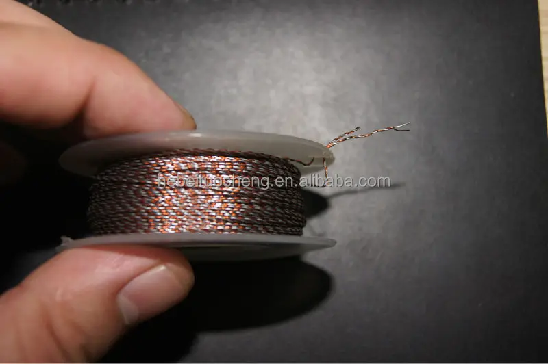 2 Strands Safety Twisted Seal Brass Wire,3 Strands Twisted Wire For