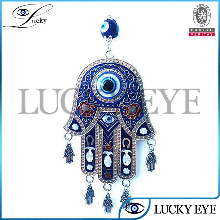 Jewish Jewelry Wall Hanging Hamsa Hand Home Decor Christmas Ornament