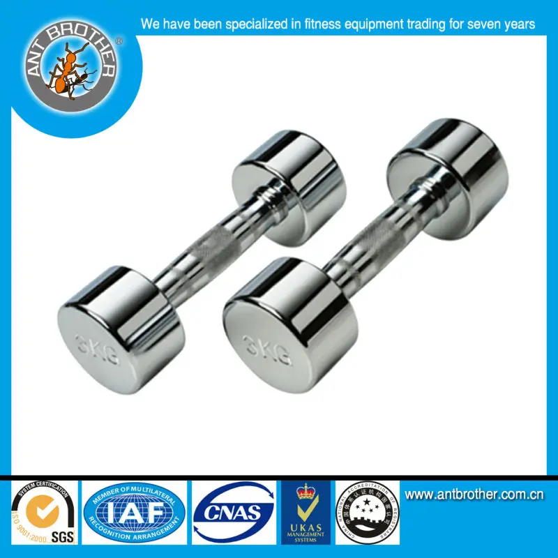 AB6041 CHROMED DUMBBELL