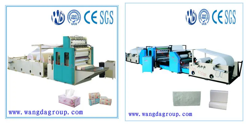 Full Automatic Box Drawing Facial Tissue Interfolder Machine
