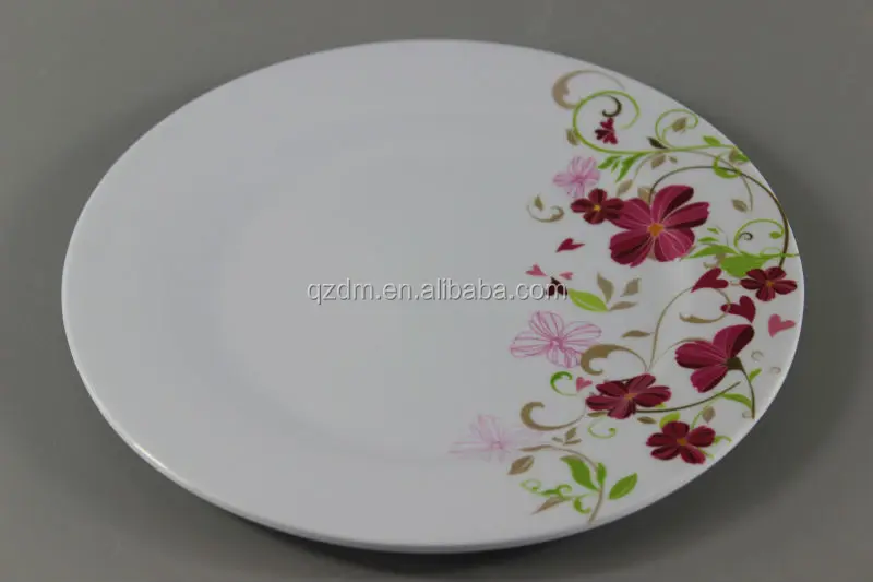 9"Melamine dinner plate , 30% Melamine Dishes