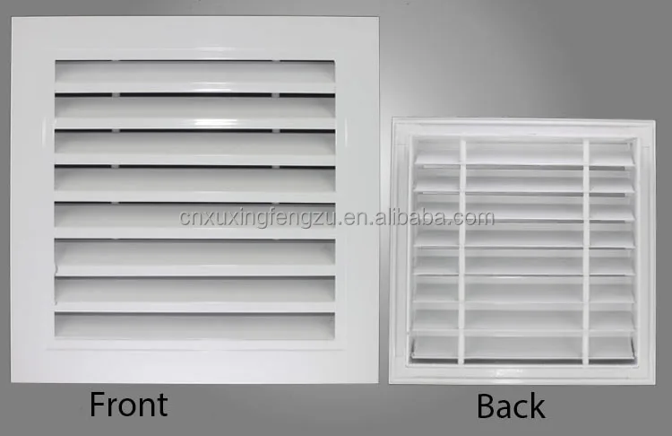 Hvac Fixed Type Aluminum Air Diffuser Titus Return Air Grilles - Buy ...