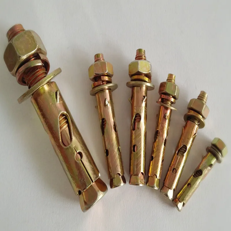 High Quality Carbon Steel Anti Skid Shark Fin Sleeve Anchor Concrete Anchor Sleeve M5 M6 M8 M10