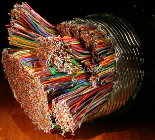 Iec 60708 Standard Outdoor Multi Pair Telephone Cable Wire 0.4/0.5/0.6