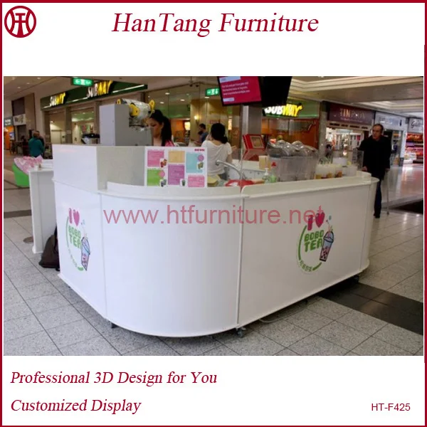 Attractive 10*12ft Ice Cream Shop Design With Ice Cream Shop Equipment