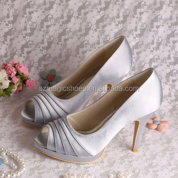 mint green satin shoes