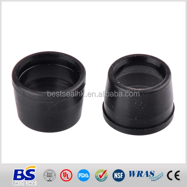 Weather resistance rubber seal for electric cable gland