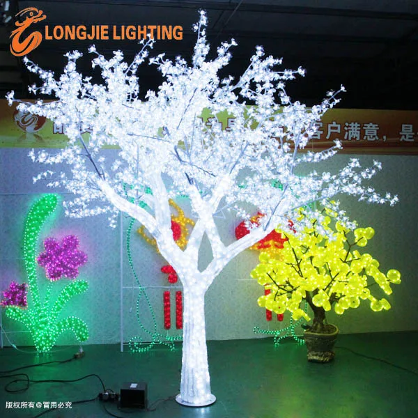 outdoor white lights for trees