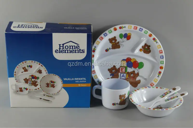Melamine Tableware Set For Kids