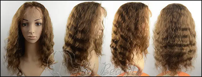 100 Human Hair Top Wig Body Wave Full Thin Skin Cap Human Hair