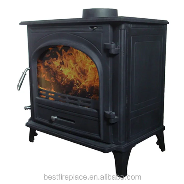 Morden Cast Iron Wood Burning Stove With Back Bolier System Buy Cast
