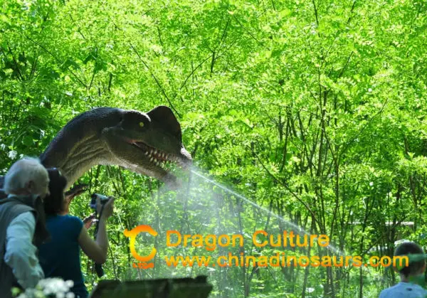 dilophosaurus spray