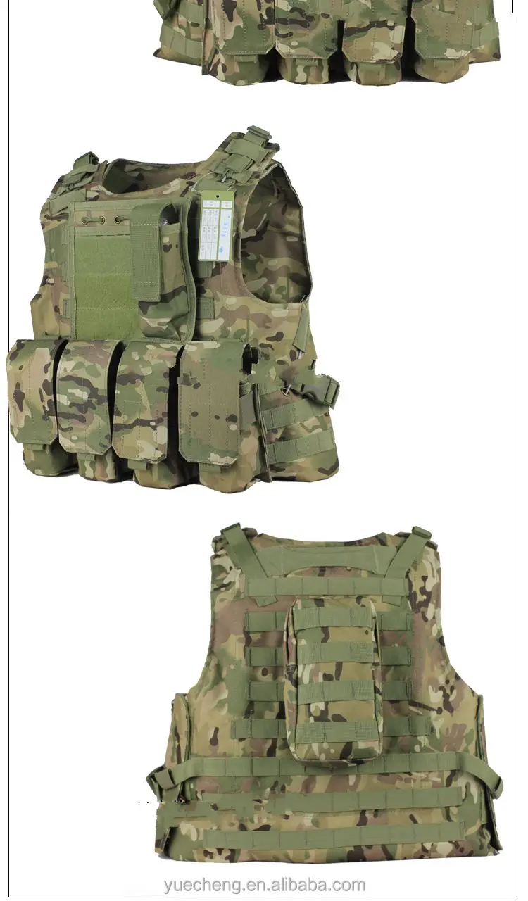 Swat Tactical Vest Paintball Vest Modular Package Outdoor Camping Vest