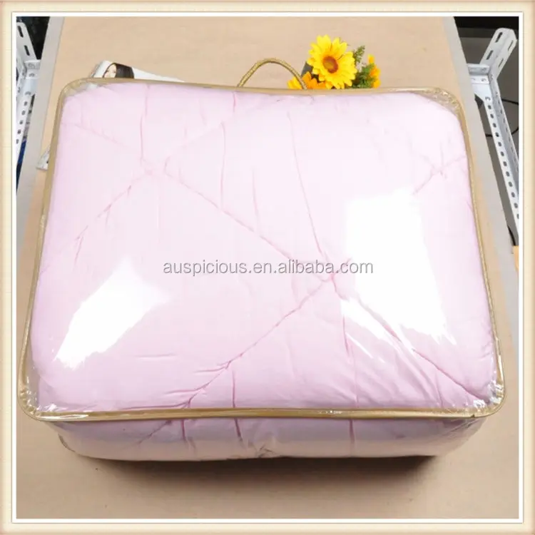 Made In China Clear Plastic Pvc Pillow Storage Zipper Bags With Handles
