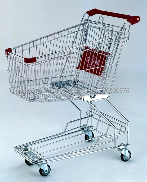 90l Electronic Shopping Cart Grocery Shopping Cart/supermarket Shopping
