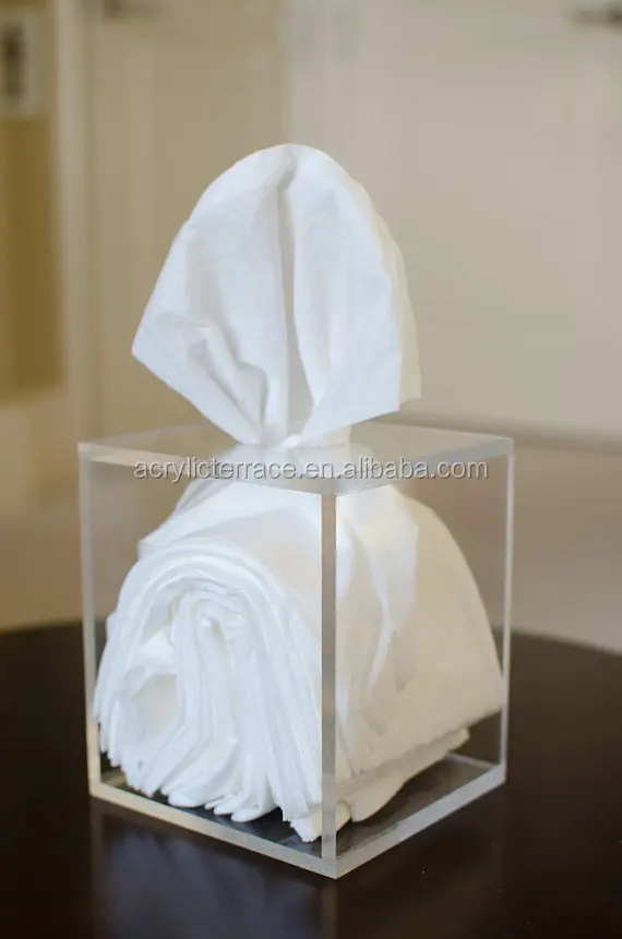Acrylic Square Napkin Boxeslucite Tissue Holders Paper Boxeshotel