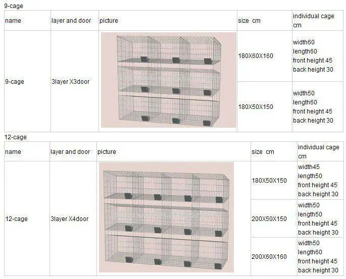 2014 New Style Low Price Breeders Poultry Pen & Rabbit Cage & Bird Cage