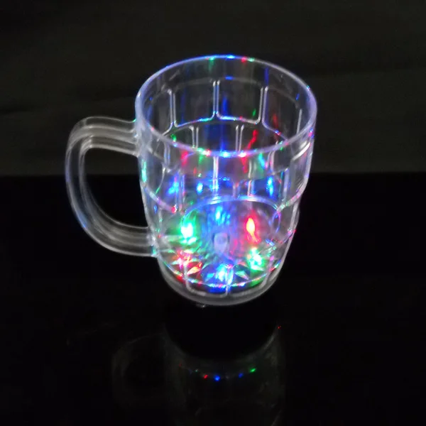 flashing beer mug