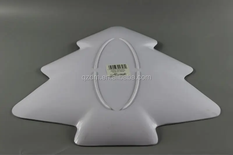Christmas Tree Shaped Melamine Dessert Plates