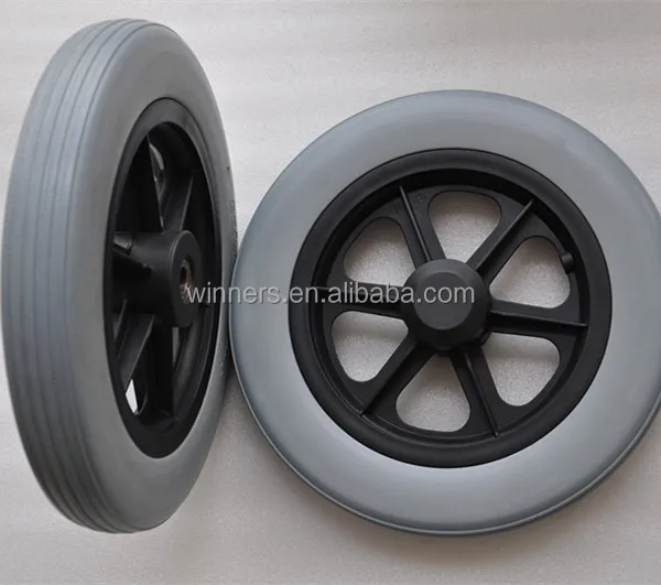Plastic Spokes Wheel With Air Rubber Tire 12'' Buy 12 Inch Plastic