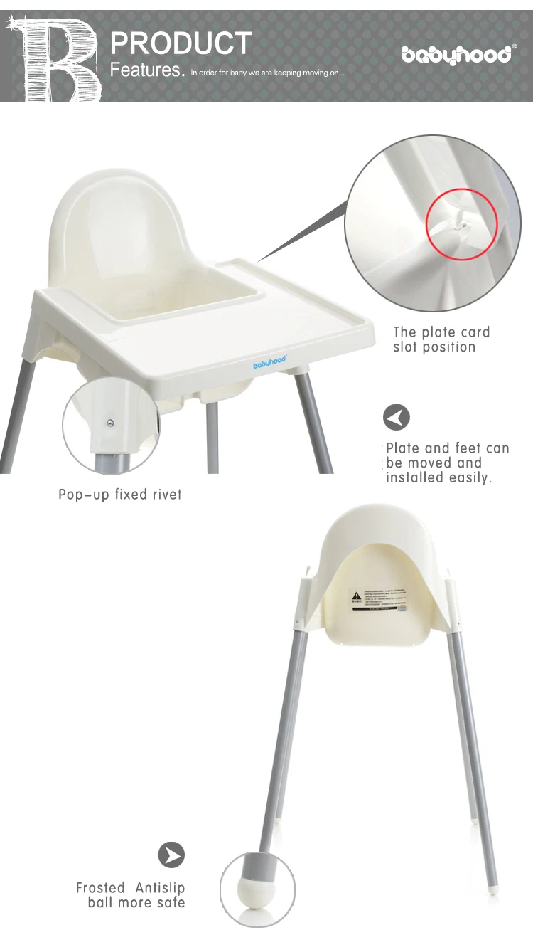 Highchair Baby Seat Baby Toddler Booster Seat Eating Chair Seat