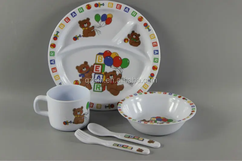 Melamine Tableware Set For Kids