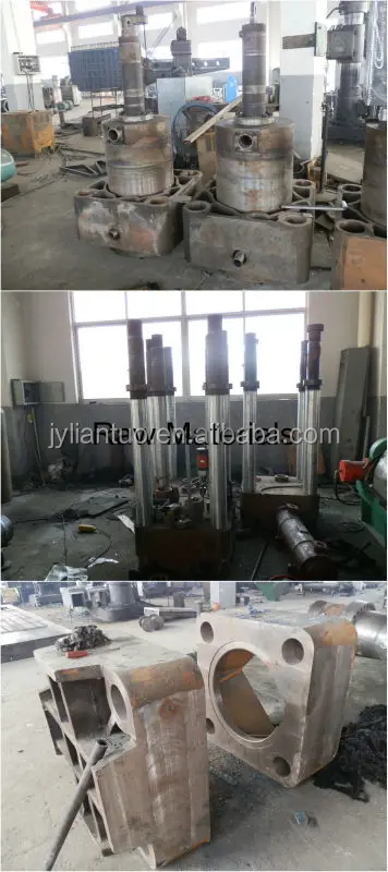 aluminum chip press machine