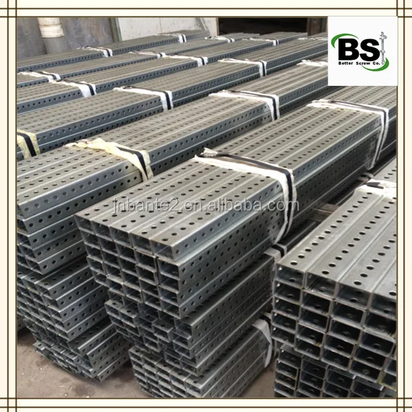 Zinc Plated Steel Perforated Square Tube Buy Perforated Square Tube