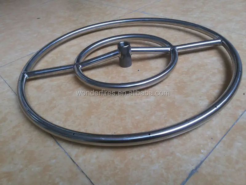 Gas Firepit/ Fireplace Decorative Ring /triple/ H Burner Buy Natural